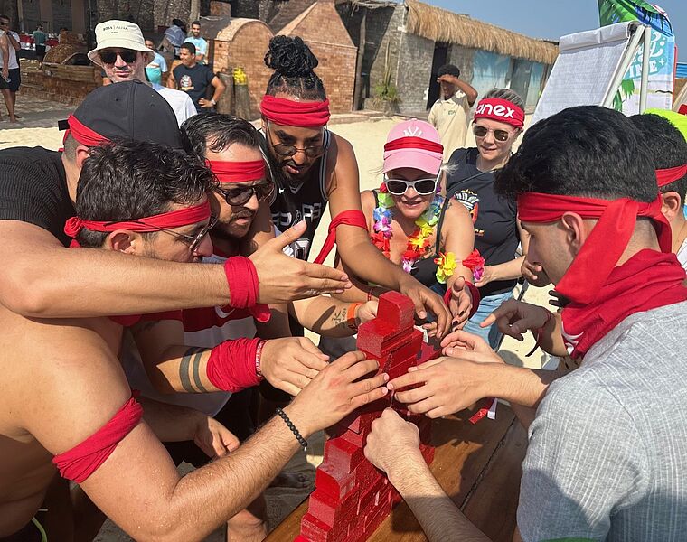 Ein Teil des Events: die Anex-Survivor-Games sorgten …