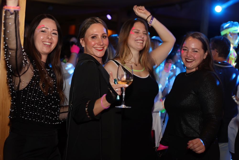 Die Stimmung war ausgelassen.