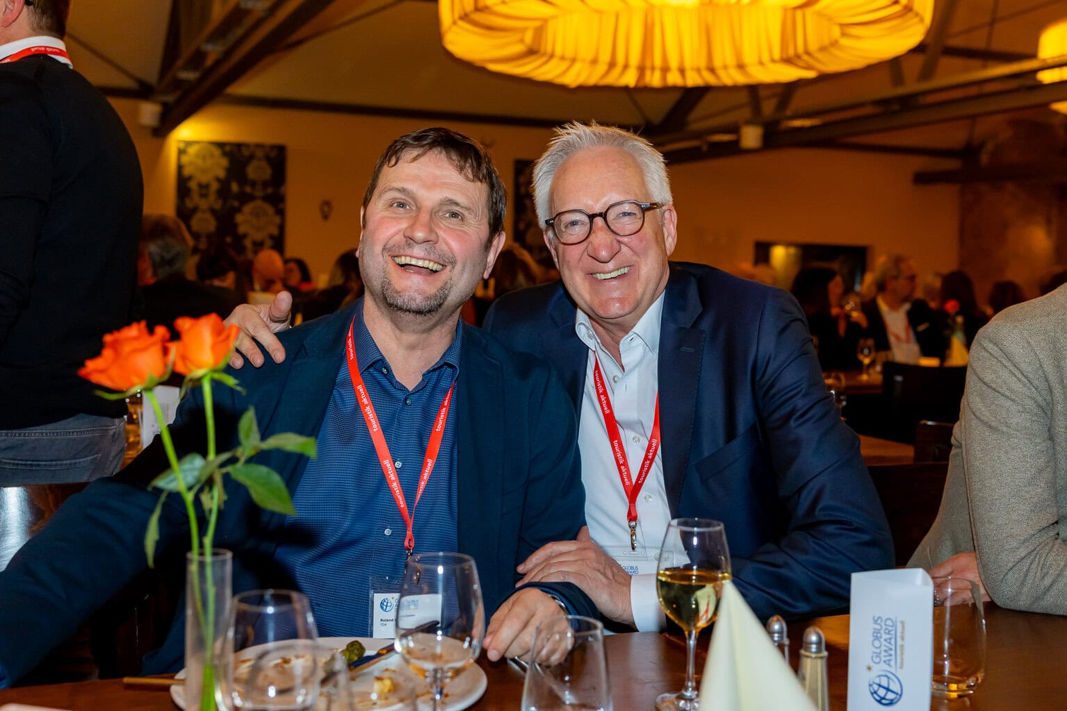 Roland Gassner (TDA) mit Nils Jenssen (Check IT/Pro Mid)